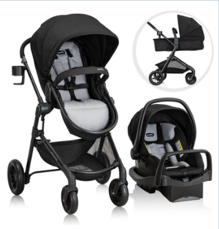 Evenflo Pivot Modular Travel System - Stroller, Car Seat & Base