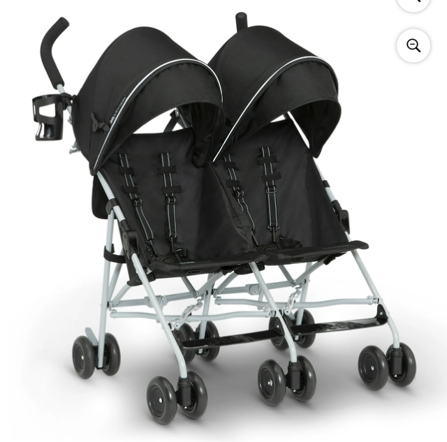 Jeep TurboGlide Side by Side Stroller